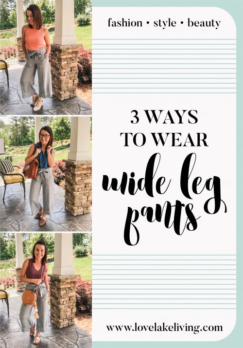 high waisted pants style, wide leg pants, fashion blogger